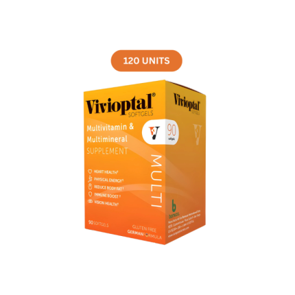VIVIOPTAL MULTI 120 UNITS MASTERPACK (90 SOFTGELS)