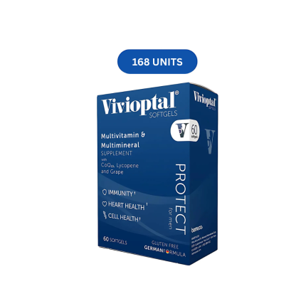 VIVIOPTAL PROTECT 168 UNITS MASTERPACK (60 SOFTGELS)