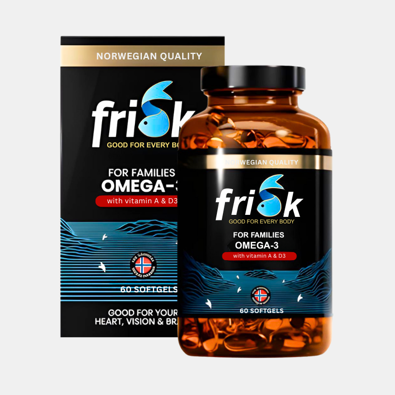 Frisk Original Omega-3 For Families – 120 Frisk Original Omega-3 For Families – 120